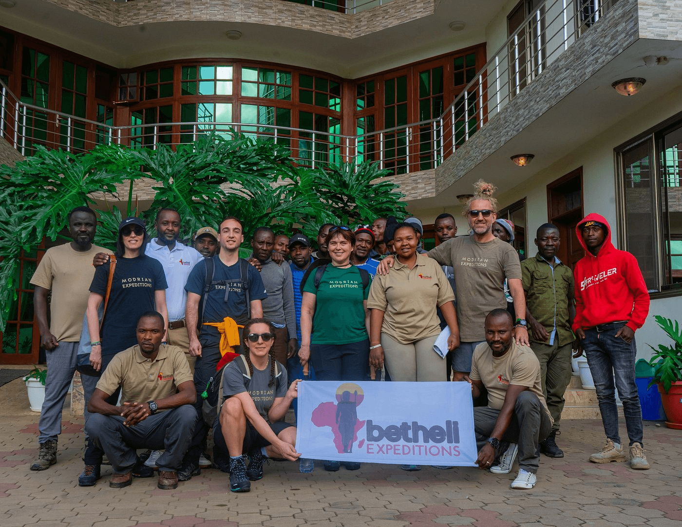 Bathiel Expeditions climbing team